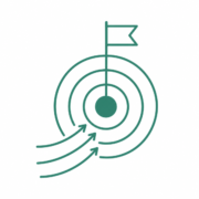 symbol-implementering-blagron(600x600px)vit bakgrund Symbol för implementering, IDG, lärprocess, medveten arbetsplats, Self-Determination Theory SDT, Inner Development Goals, IDG. Medveten Arbetsplats.