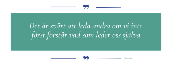 Citat - svårt leda andra (CG)